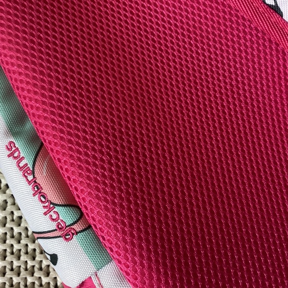 Geckobrands Flamingo Stripe Sling Bag Backpack NWT - Picture 7 of 7